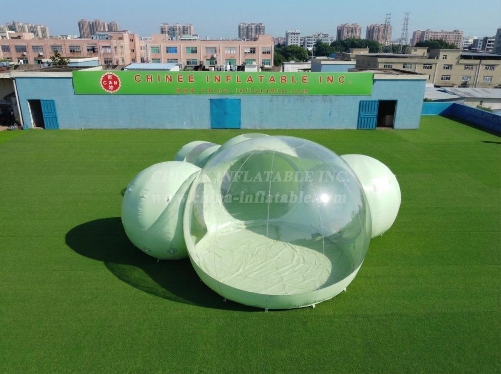 Tent1-5047G Light Green Inflatable Bubble Tent