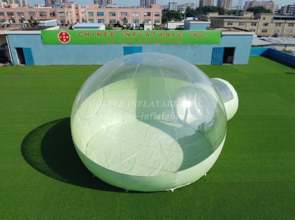 Tent1-5046G Light Green Inflatable Bubble Tent