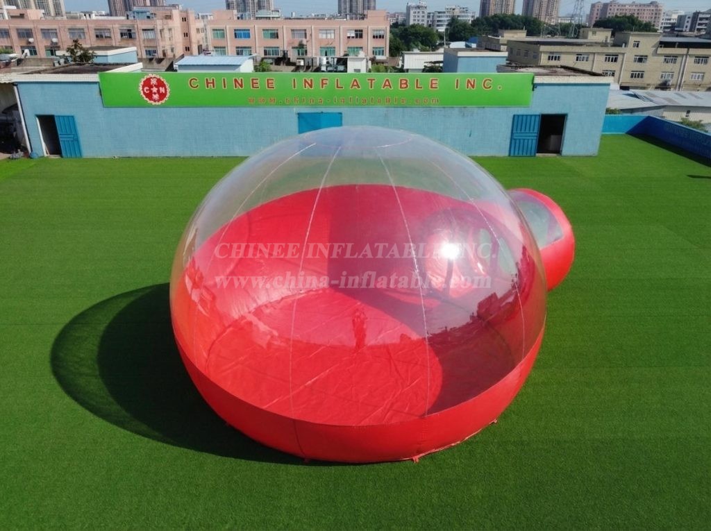 Tent1-5046M Red Inflatable Bubble Tent