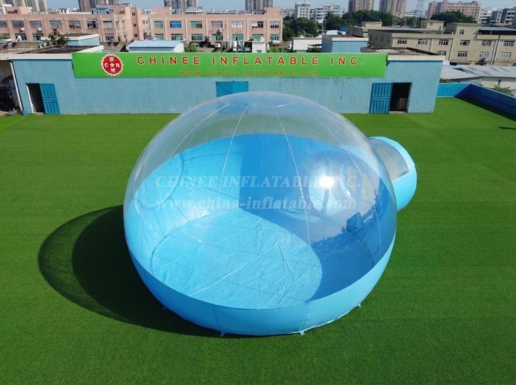 Tent1-5046N Sky Blue Inflatable Bubble Tent
