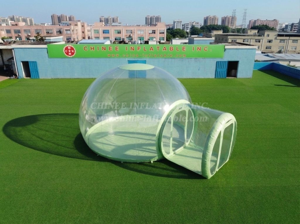 Tent1-5044G Light Green Inflatable Bubble Tent