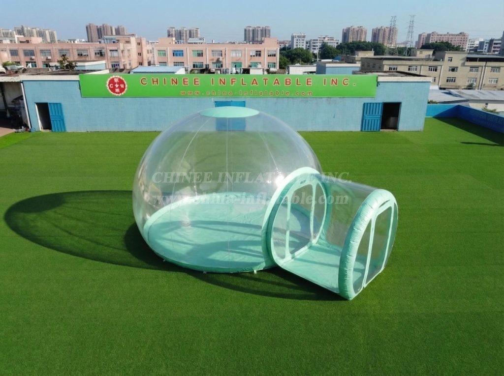 Tent1-5044H Mint Green Inflatable Bubble Tent