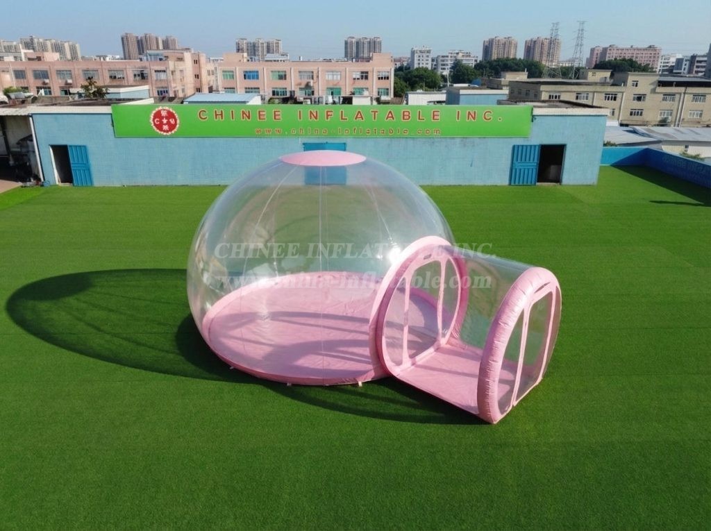 Tent1-5044K Pink Inflatable Bubble Tent