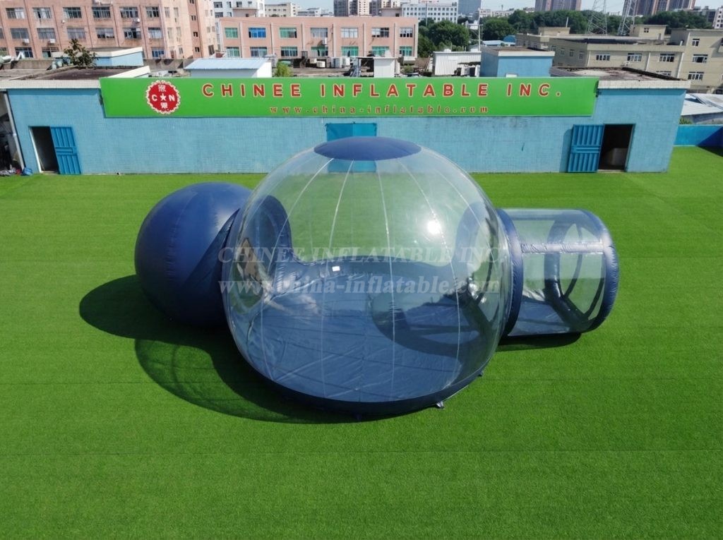 Tent1-5043C Dark Blue Inflatable Bubble Tent