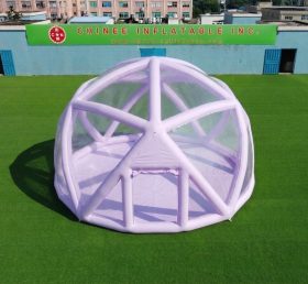 Tent1-5049F Lavender Spherical Structure Inflatable Bubble Tent