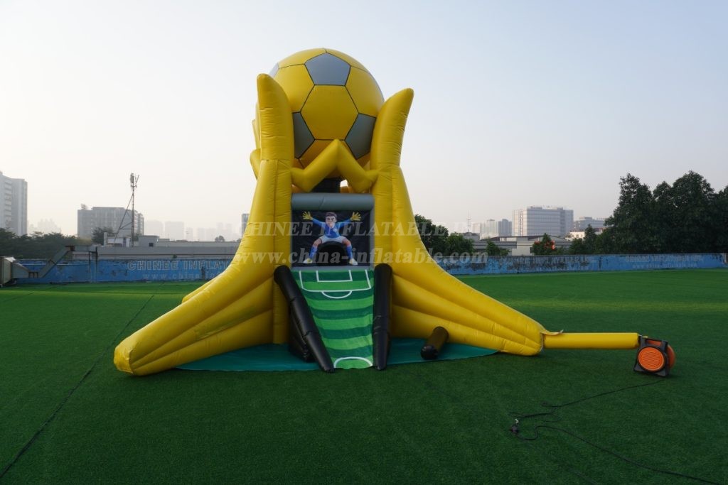 T11-3231 Multiplayer Inflatable Soccer Shooting Game
