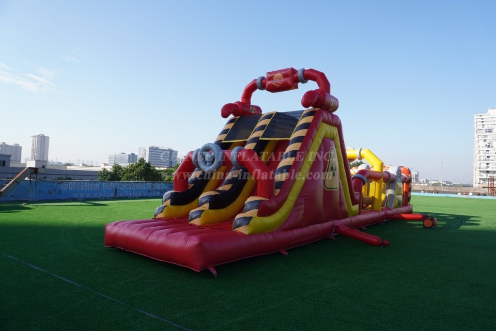 T7-1373B Toxic Inflatable Obstacle Course