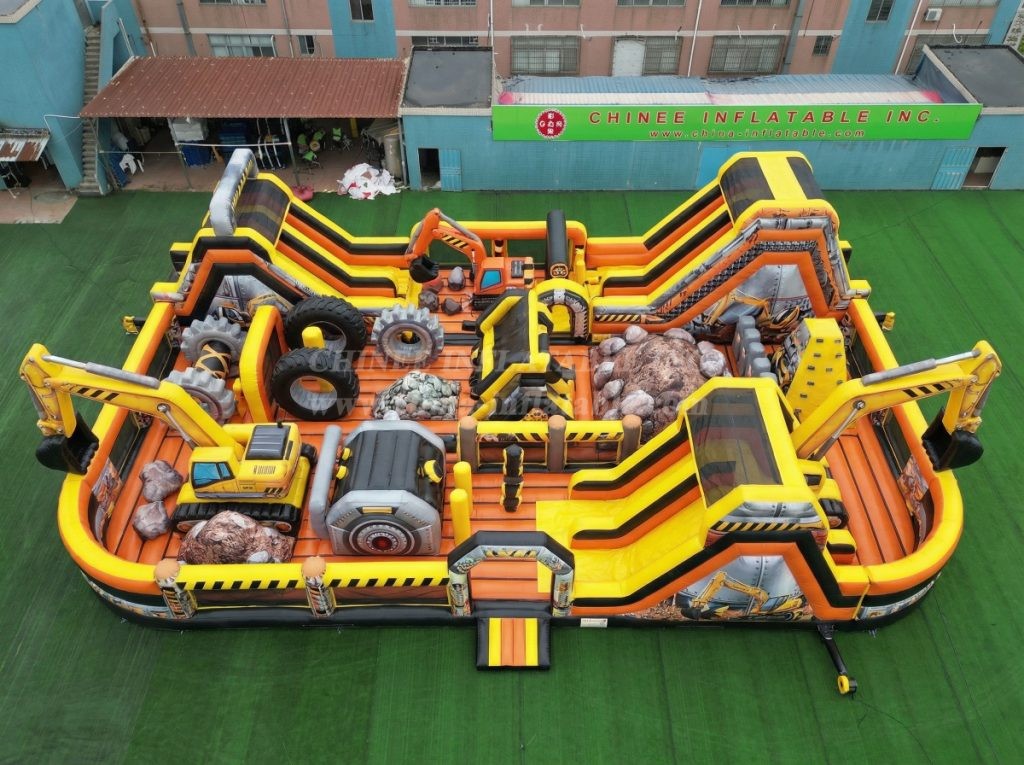 GF3-580 Excavator Theme Inflatable Park
