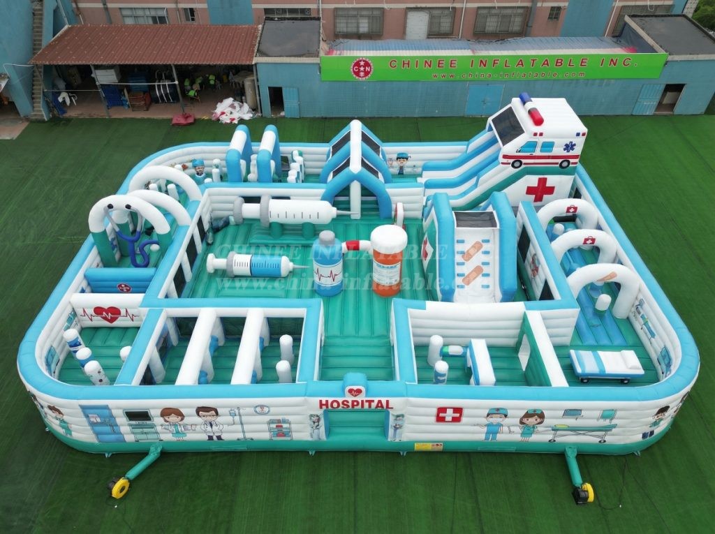 GF3-583 Hospital Theme Inflatable Park