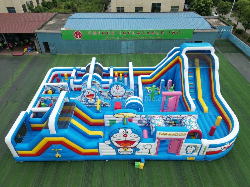 GF3-598 Doraemon Theme Inflatable Park