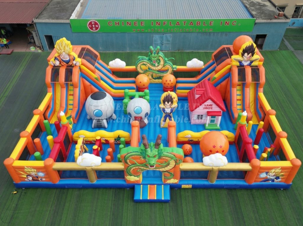 GF3-602 Dragon Ball Theme Inflatable Park