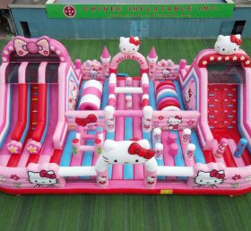 GF3-606 Hello Kitty Theme Inflatable Park