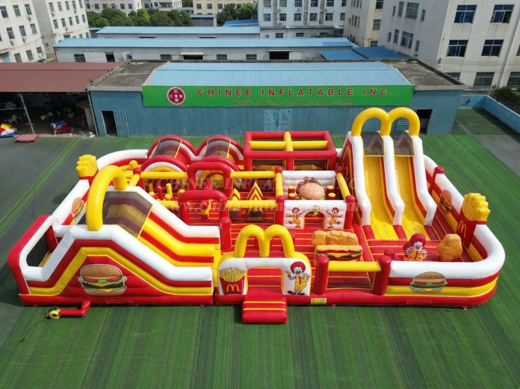 GF3-612 McDonald Theme Inflatable Park