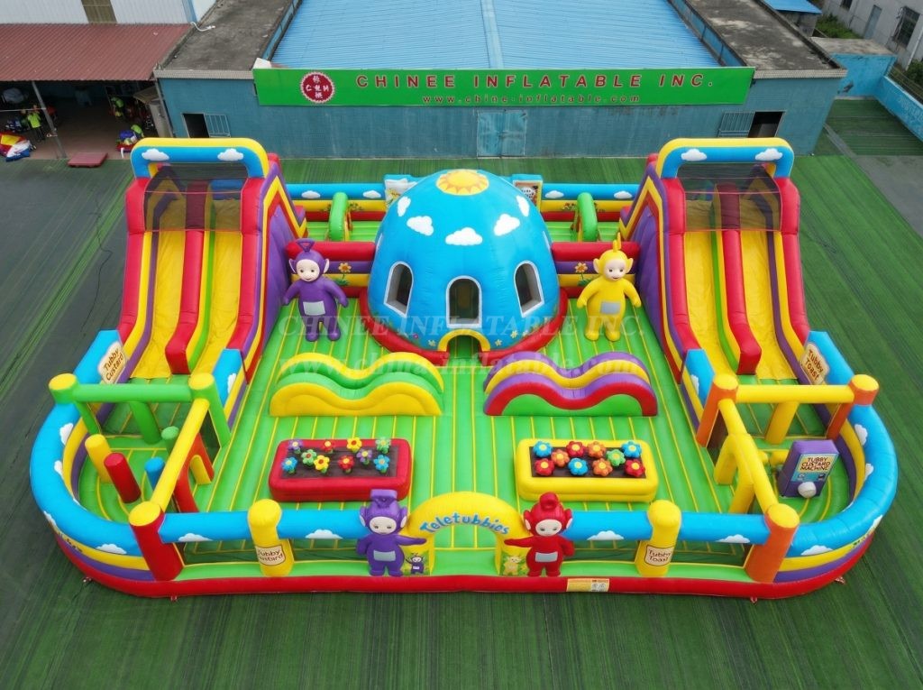 GF3-622 Teletubbies Theme Inflatable Park