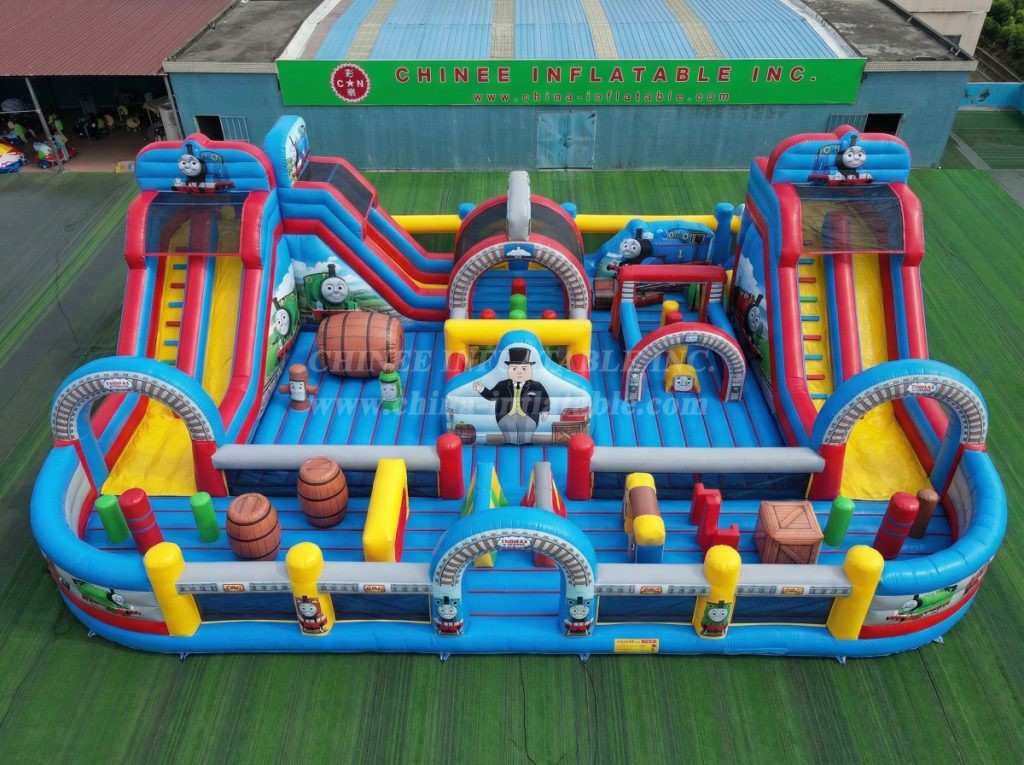 GF3-631 Thomas & Friends Theme Inflatable Park