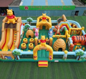 GF3-635 Winnie the Pooh Theme Inflatable Park