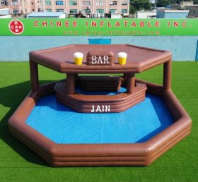Pool4-008 Inflatable Pool with Bar