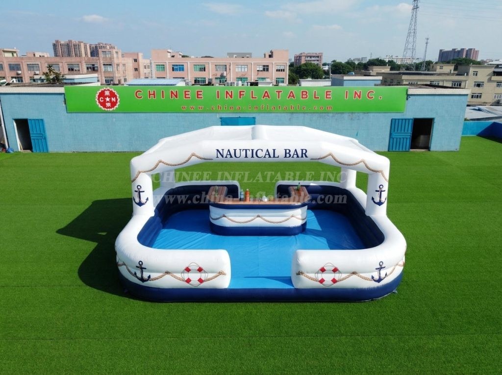 Pool4-023 Inflatable Pool with Bar