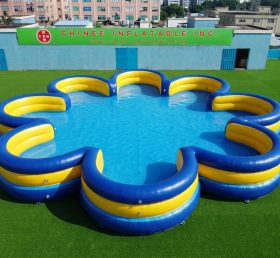 Pool4-028 Irregular Shaped Inflatable Pool