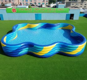 Pool4-036 Irregular Shaped Inflatable Pool