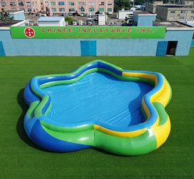 Pool4-048 Irregular Shaped Inflatable Pool
