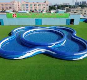Pool4-053 Irregular Shaped Inflatable Pool