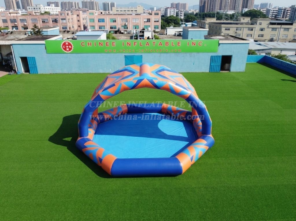 Pool4-055 Inflatable Pool with Canopy