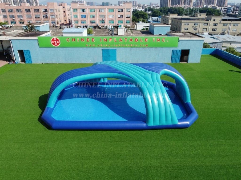 Pool4-071 Inflatable Pool with Canopy