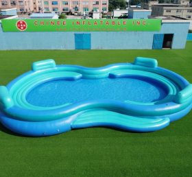 Pool4-124 Streamlined Inflatable Pool
