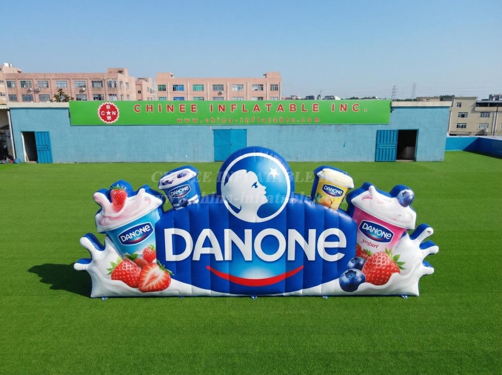 S4-2023 Danone Inflatable Advertising Sign