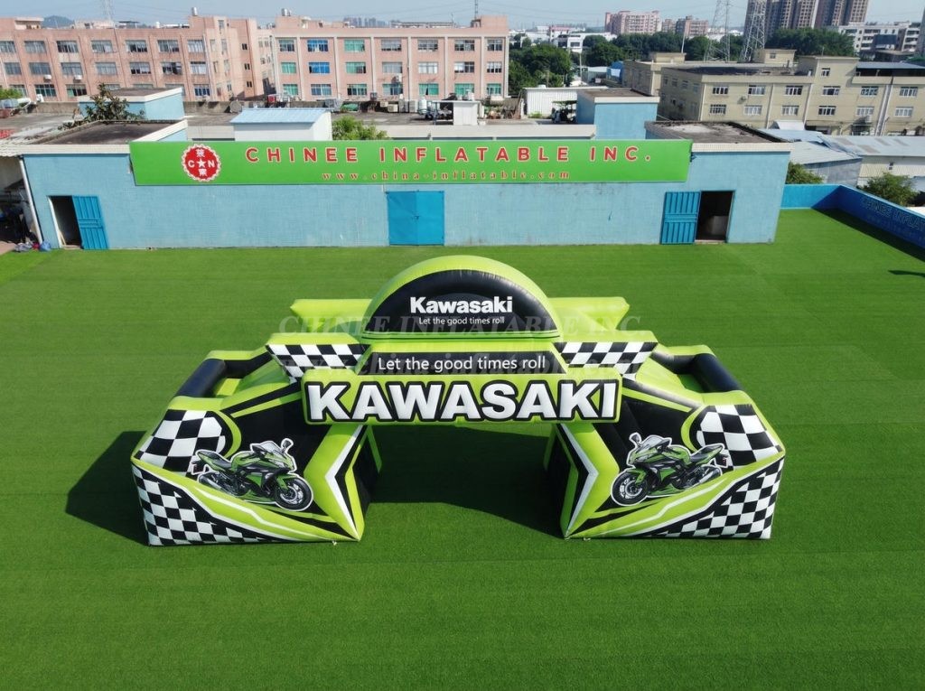 S4-2057 Kawasaki Inflatable Advertising Sign