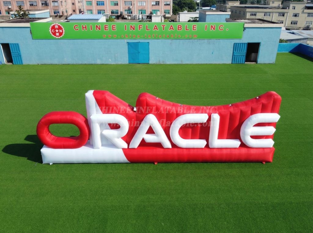 S4-2092 Oracle Inflatable Advertising Sign