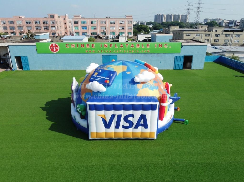 S4-2137 Visa Inflatable Advertising Sign