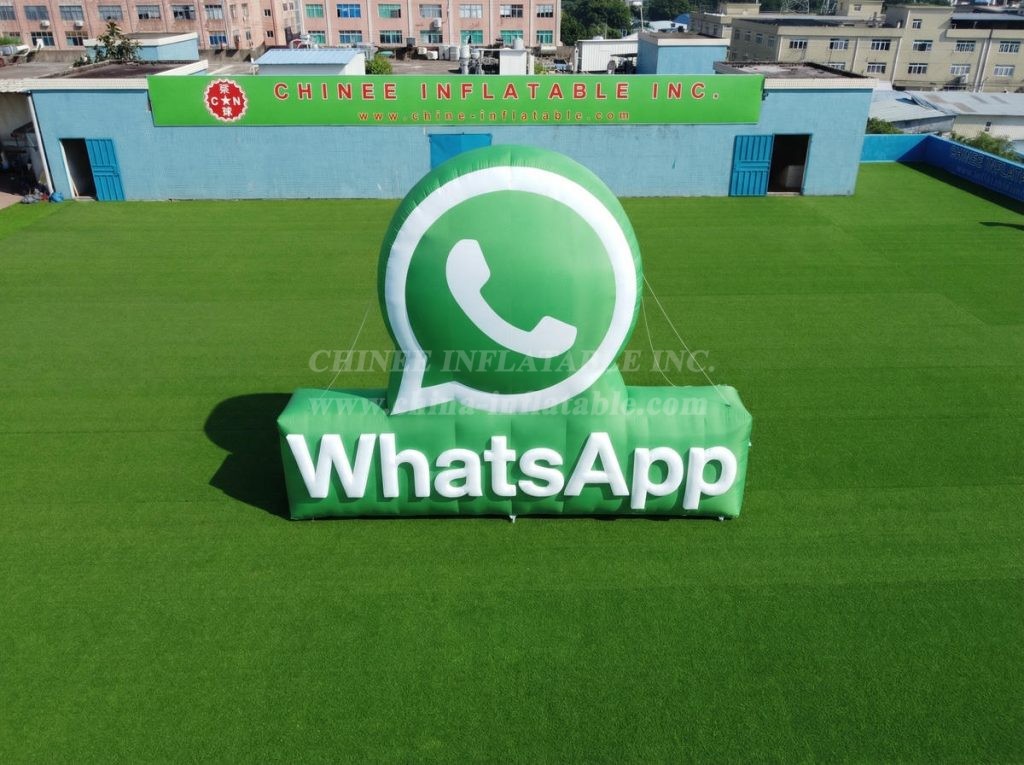S4-2140 WhatsApp Inflatable Advertising Sign