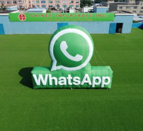 S4-2140 WhatsApp Inflatable Advertising Sign