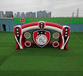 T11-7009 Ajax Amsterdam Theme Inflatable Football Shoot Out Game
