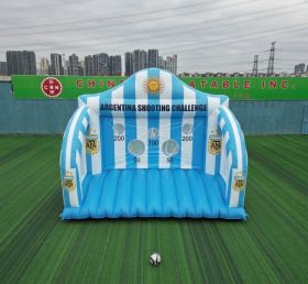 T11-7024 Argentina National Team Theme Inflatable Football Shoot Out Game