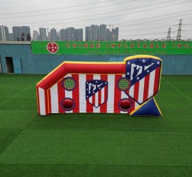 T11-7039 Atletico Madrid Theme Inflatable Football Shoot Out Game