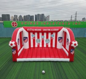 T11-7042 Atletico Madrid Theme Inflatable Football Shoot Out Game