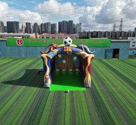 T11-7049 Barcelona Theme Inflatable Football Shoot Out Game