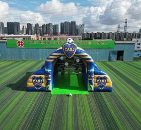 T11-7072 Boca Juniors Theme Inflatable Football Shoot Out Game