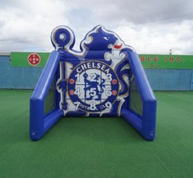 T11-7102 Chelsea Theme Inflatable Football Shoot Out Game