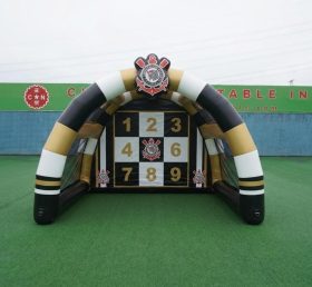 T11-7110 Corinthians Theme Inflatable Football Shoot Out Game