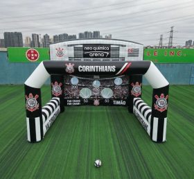 T11-7116 Corinthians Theme Inflatable Football Shoot Out Game