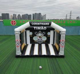 T11-7117 Corinthians Theme Inflatable Football Shoot Out Game