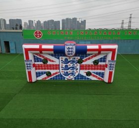 T11-7124 England National Team Theme Inflatable Football Shoot Out Game