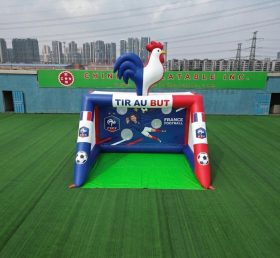 T11-7139 France National Team Theme Inflatable Football Shoot Out Game