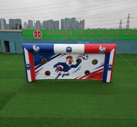T11-7144 France National Team Theme Inflatable Football Shoot Out Game
