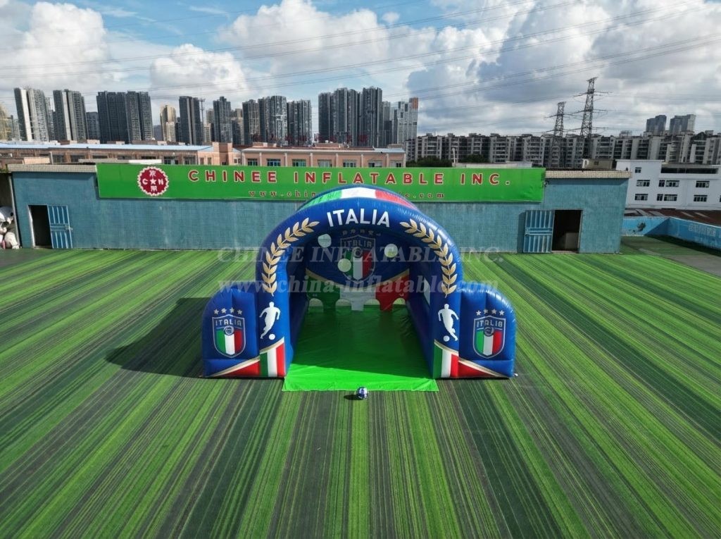 T11-7170 Italy National Team Theme Inflatable Football Shoot Out Game