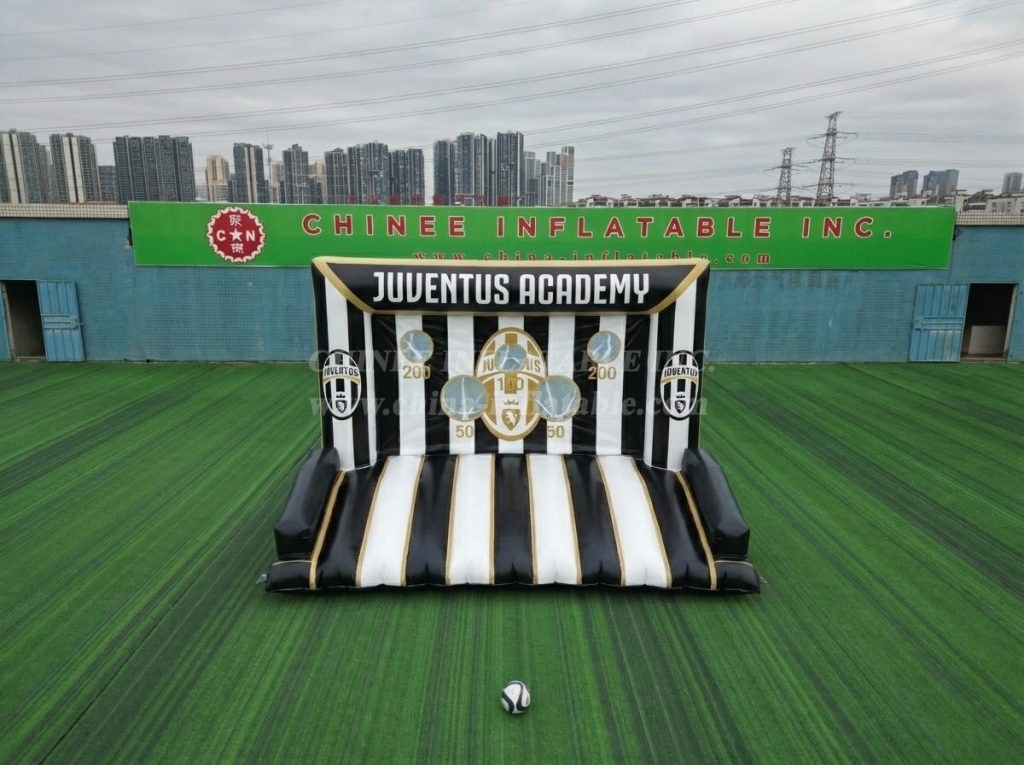 T11-7184 Juventus Theme Inflatable Football Shoot Out Game
